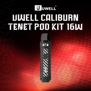 uwell caliburn tenet pod kit 16w-carbon black