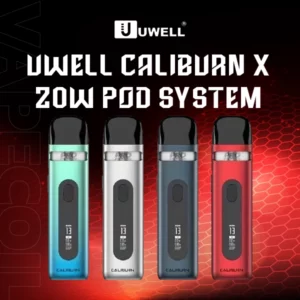 uwell caliburn x 20w pod system