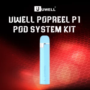 uwell popreel p1 pod kit-macaron blue