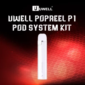 uwell popreel p1 pod kit-milk white