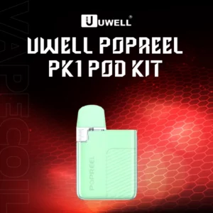 uwell popreel pk1 pod kit-apple green