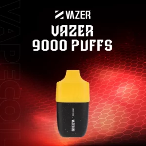 vazer 9000 puffs disposable pod- lemon soda