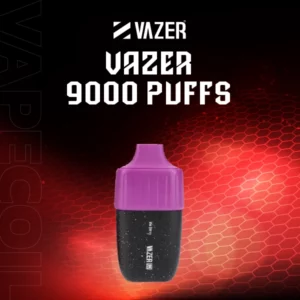 vazer 9000 puffs disposable pod-mix berry