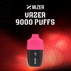 vazer 9000 puffs disposable pod-strawberry candy