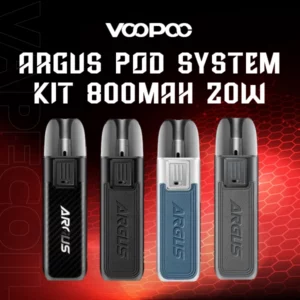 voopoo argus pod system kit 800mah 20w