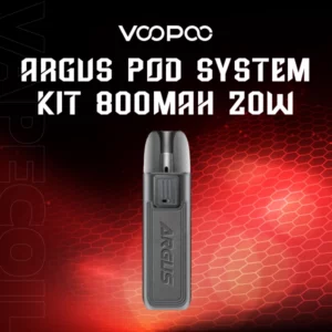 voopoo argus pod system kit 800mah 20w-gray