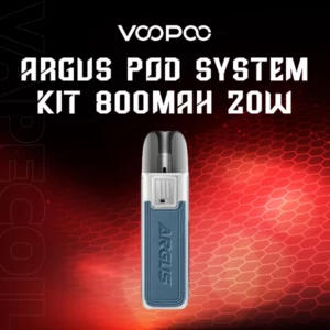 voopoo argus pod system kit 800mah 20w-sky blue