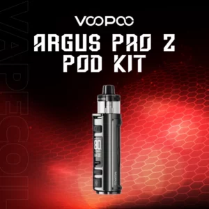 voopoo argus pro 2 pod kit spray black