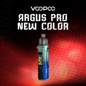 voopoo argus pro new color-blue green
