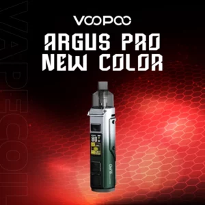 voopoo argus pro new color-green silver