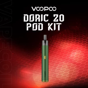 voopoo doric 20 pod system kit-olive green
