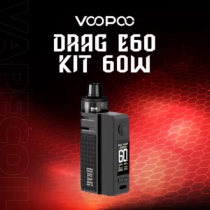 voopoo drag e60 kit-carbon fiber