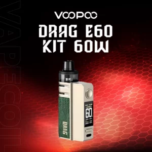 voopoo drag e60 kit-golden