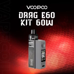 voopoo drag e60 kit-gray