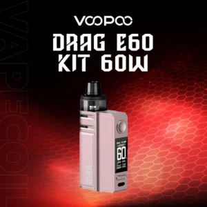 voopoo drag e60 kit-pink