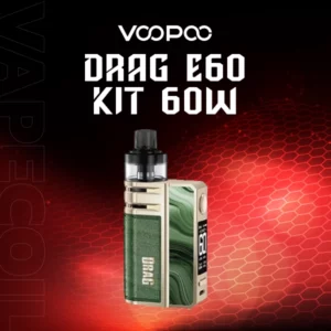 voopoo drag e60 kit- streames green