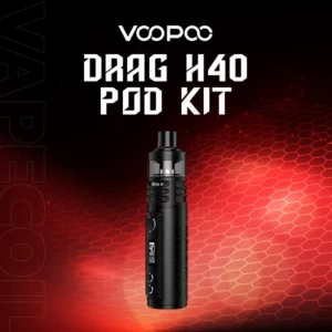 voopoo drag h40 kit-black