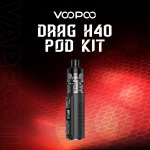 voopoo drag h40 kit-gunmetal