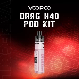 voopoo drag h40 kit-pink
