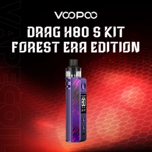 voopoo drag h80 s kit forest era edition-galaxy purple