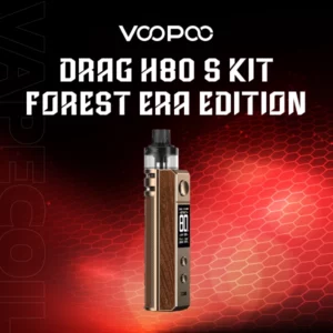 voopoo drag h80 s kit forest era edition-golden rosewood