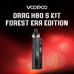voopoo drag h80 s kit forest era edition-obsidian black