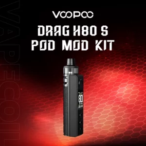 voopoo drag h80 s pod mod kit 80w-black