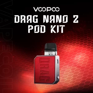 voopoo drag nano2 pod kit-classic red