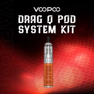 voopoo drag q pod system kit-vitality orange