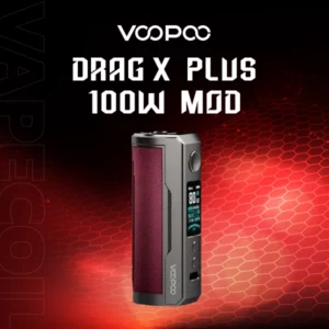 voopoo drag x plus 100w mod-marsala