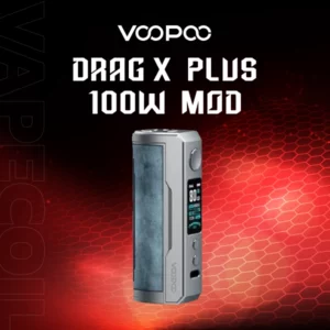 voopoo drag x plus 100w mod-prussian blue