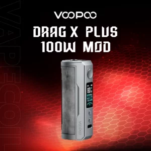 voopoo drag x plus 100w mod-smoky grey