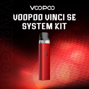 voopoo vinci pod se system kit-flame red