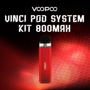 voopoo vinci pod system kit 800mah-arora red
