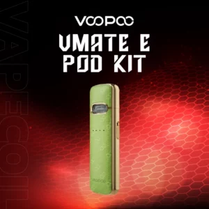 voopoo vmate e pod kit-green inlaid gold
