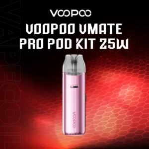 voopoo vmate pro pod kit 25w-pink