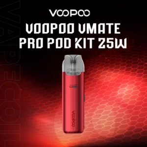 voopoo vmate pro pod kit 25w-red