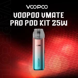 voopoo vmate pro pod kit 25w-rosy