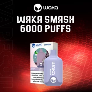 waka smash 6000 puffs-aloe grape