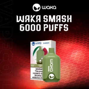 waka smash 6000 puffs-cherry lime
