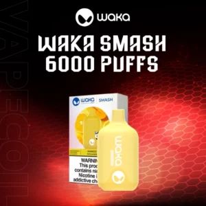 waka smash 6000 puffs-mango orange