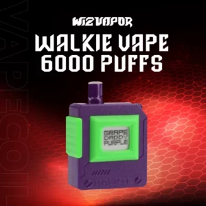 walkie vape 6000puffs-grape daddy purple