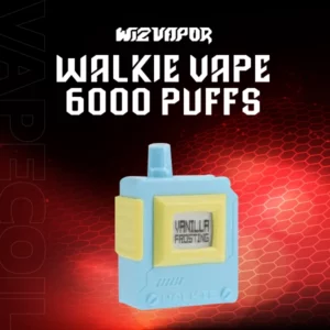 walkie vape 6000puffs-vanilla frosting