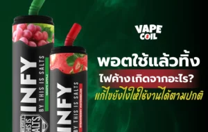 พอตใช้แล้วทิ้ง ไฟค้าง แก้ยังไง? รวมสาเหตุและวิธีแก้ไข คลิก